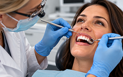Deep dental cleaning