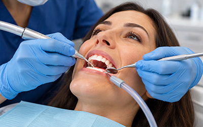 Deep dental cleaning